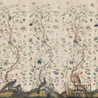 Iksel Costermans Garden Crackled Beige Wallpaper IK4607
