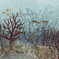 Iksel D-Ocean Still Life Gouache Wallpaper IK4700
