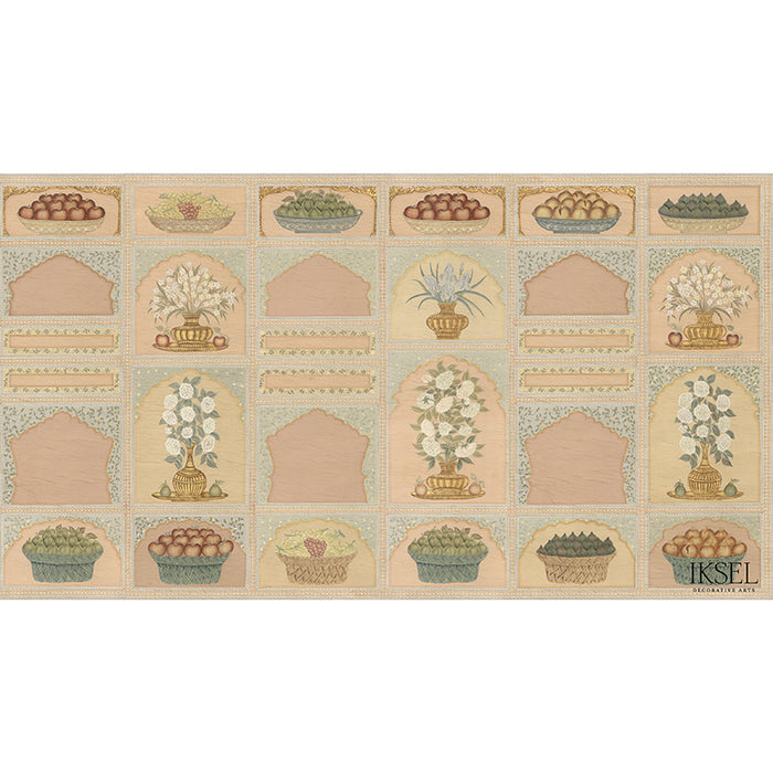 Schumacher Ottoman Screen Original Wallpaper Sample IK6300