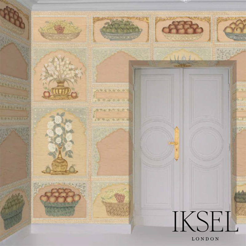 Schumacher Ottoman Screen Original Wallpaper Sample IK6300