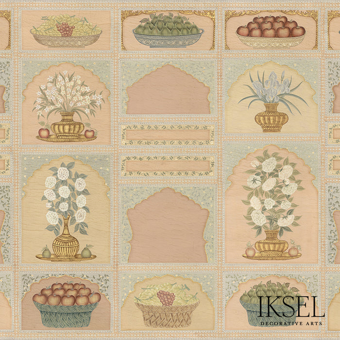 Schumacher Ottoman Screen Original Wallpaper Sample IK6300