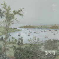 Iksel Romantic Bosphorus Multicolor Wallpaper IK6500