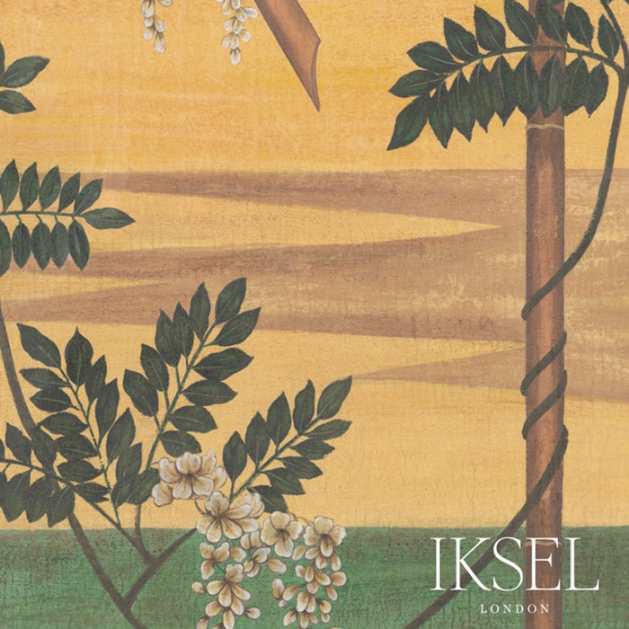 Schumacher Wisteria In Landscape Pop Wallpaper Sample IK6701