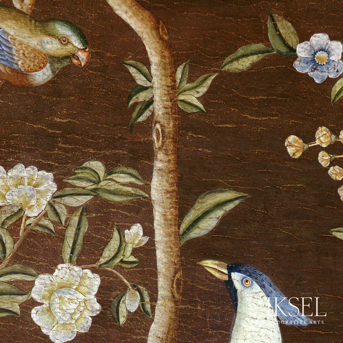 Schumacher Dutch Tree Of Life Original Wallpaper Sample IK6900