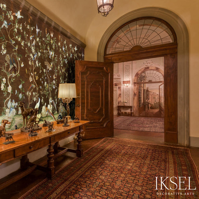 Schumacher Dutch Tree Of Life Original Wallpaper Sample IK6900