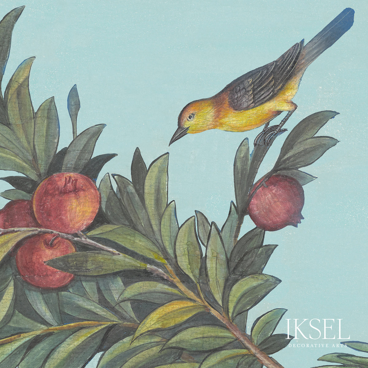 Schumacher Livia's Garden Day Wallpaper Sample IK7001