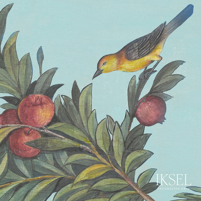 Schumacher Livia's Garden Day Wallpaper Sample IK7001