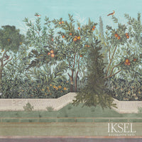 Iksel Livia's Garden Day Wallpaper IK7001