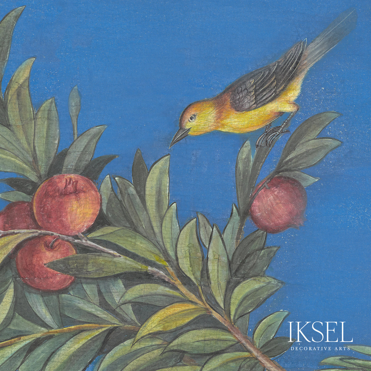 Schumacher Livia's Garden Evening Wallpaper Sample IK7003