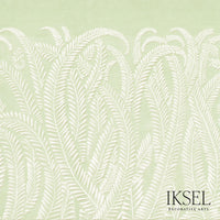 Iksel Art Deco Fern Sea Weed Wallpaper IK7105