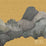 Schumacher Japanese Mountains Crackled Gold Wallpaper Sample IK7304