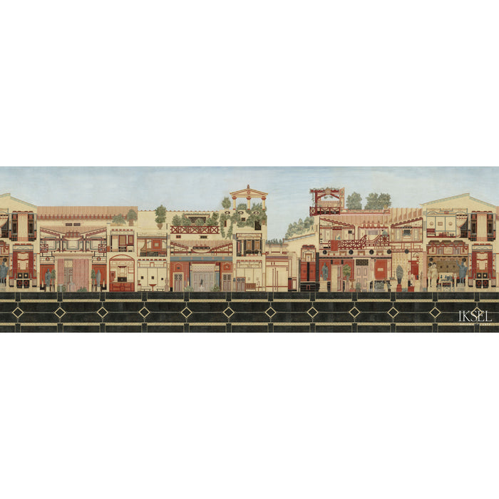 Schumacher Roman Villa Original Wallpaper Sample IK7500