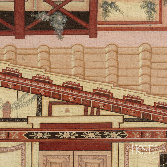 Schumacher Roman Villa Original Wallpaper Sample IK7500