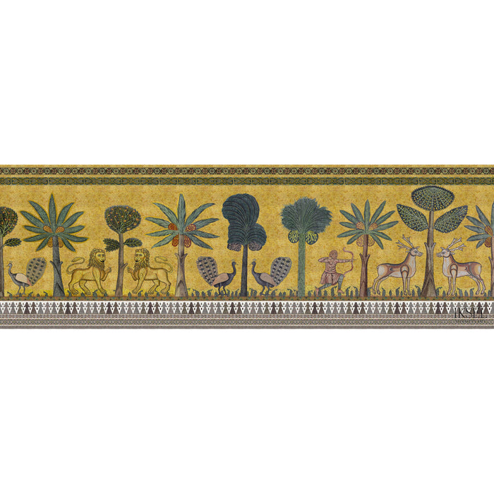 Schumacher Palermo Landscape Original Wallpaper Sample IK7600