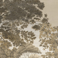 Iksel Italian Promenade Sepia Tones Wallpaper IK7701