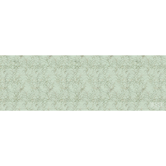 Schumacher Japanese Grass Celery Wallpaper Sample IK8301