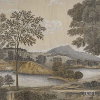 Iksel Arcadian Promenade Sepia Tones Wallpaper IK9101