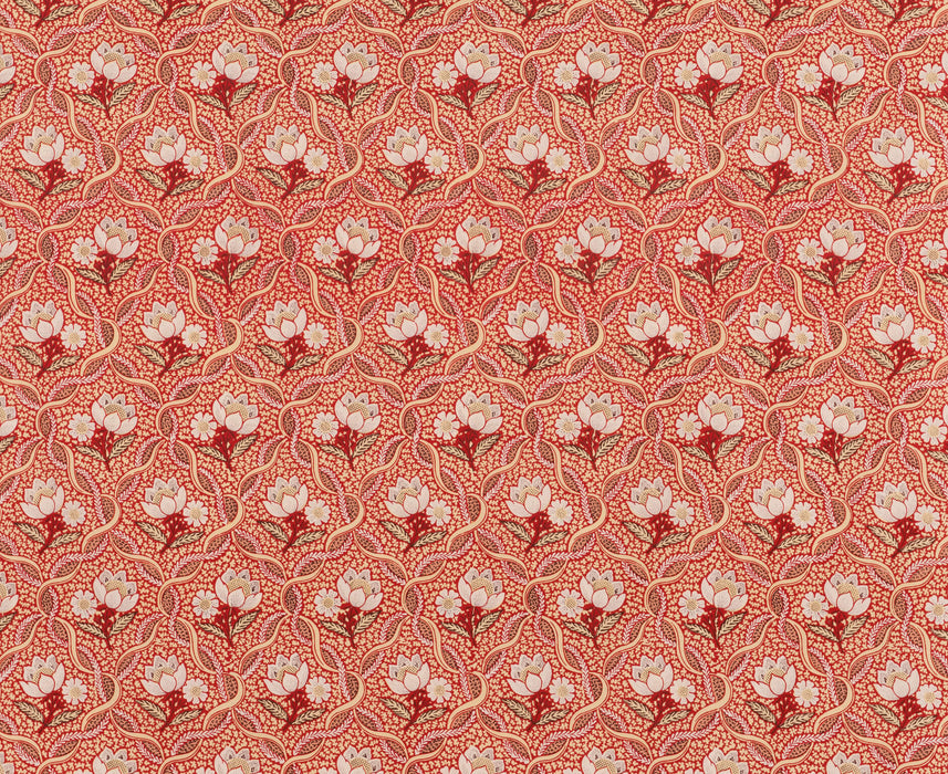 Le Manach Balmoral Rouge Fabric Sample L2290002