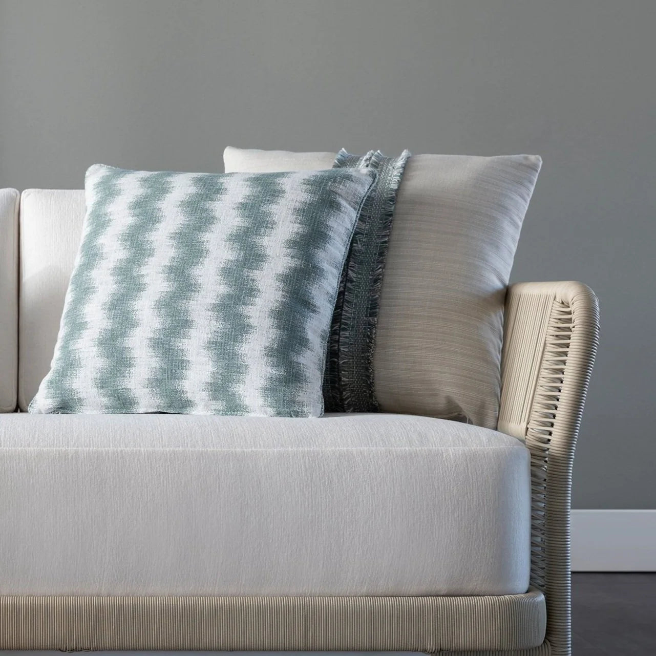 Link Outdoor Ikat Haze Spa Fabric 650-27