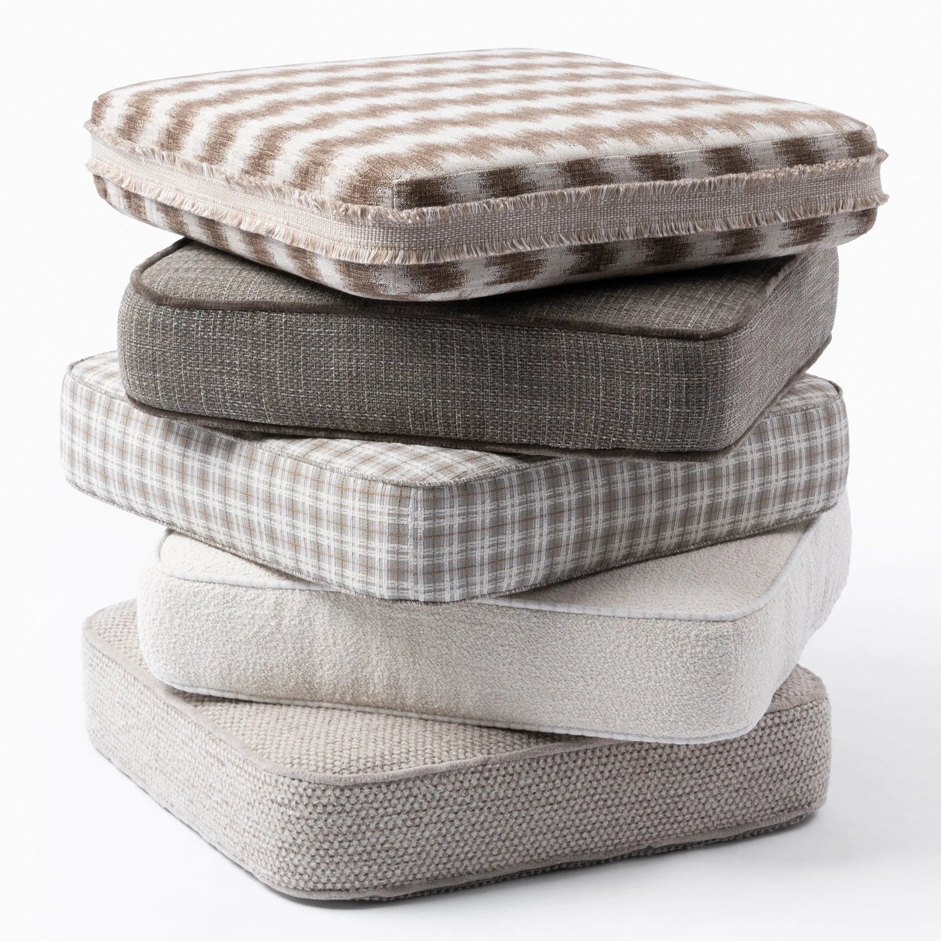 Link Outdoor Ikat Haze Shiitake Fabric 650-20