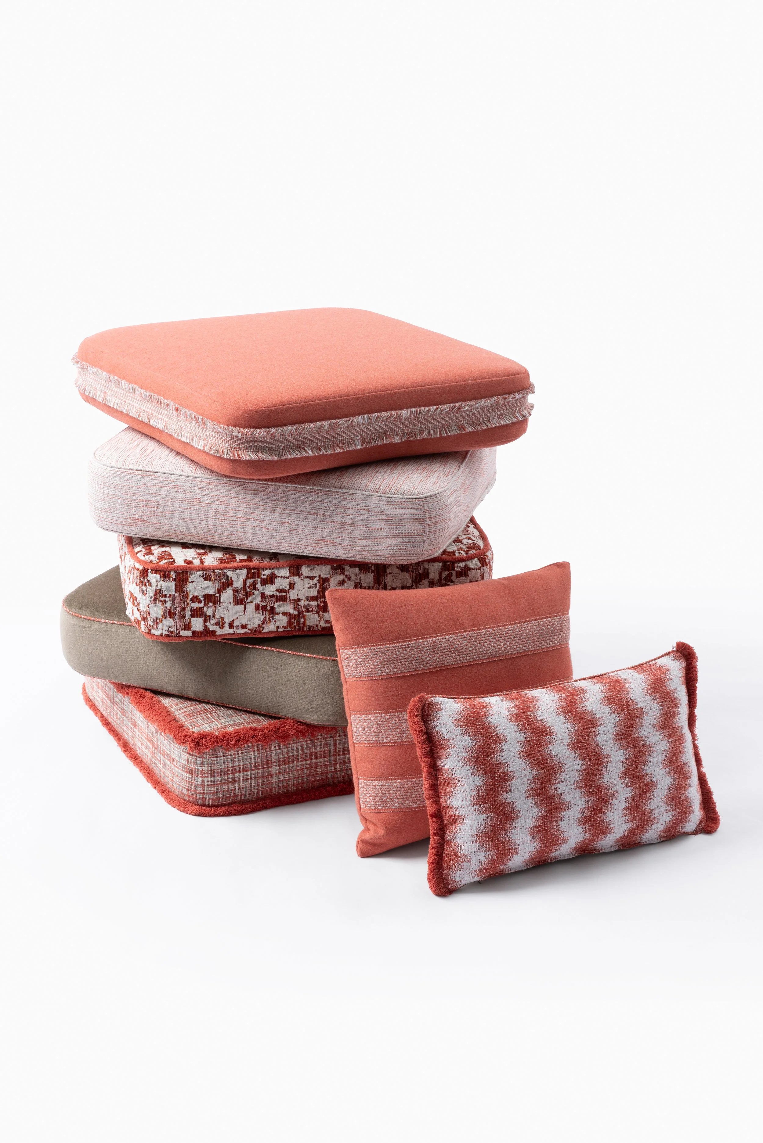 Link Outdoor Ikat Haze Adobe Fabric 650-59