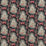 Le Manach Les Elephants Noir Fabric Sample L4174001