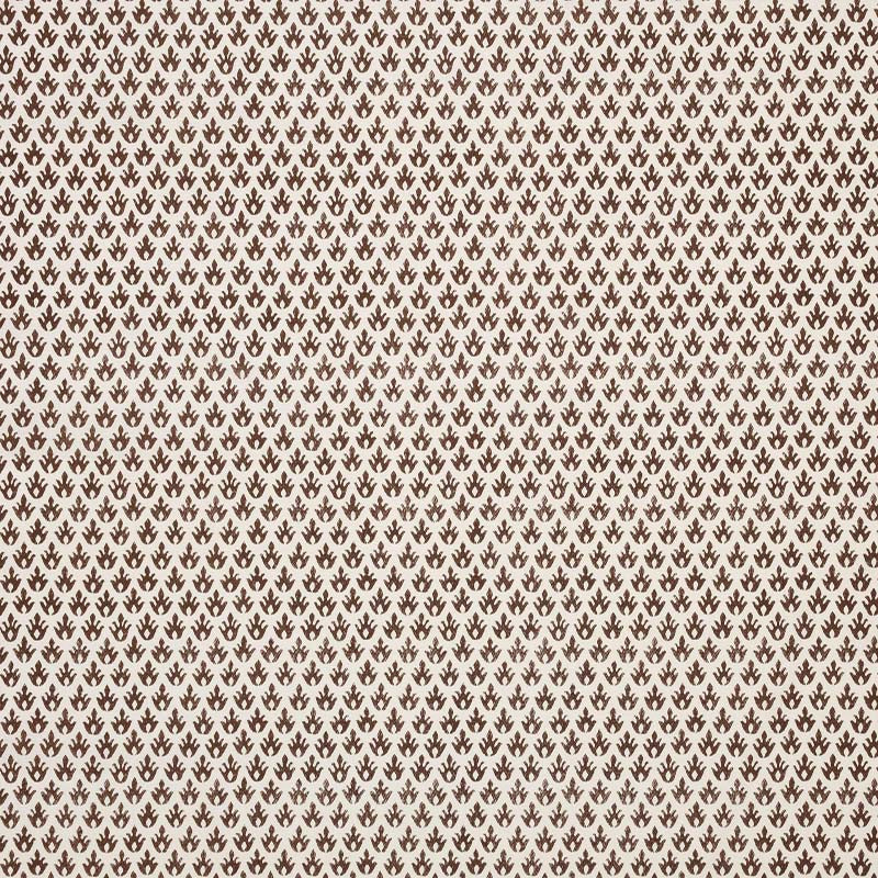 Quadrille Isabella On Tinted Linen Brown Fabric 304160F-12