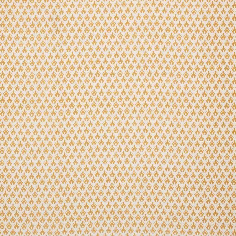Quadrille Isabella On Tinted Linen Old Gold Fabric 304160F-10