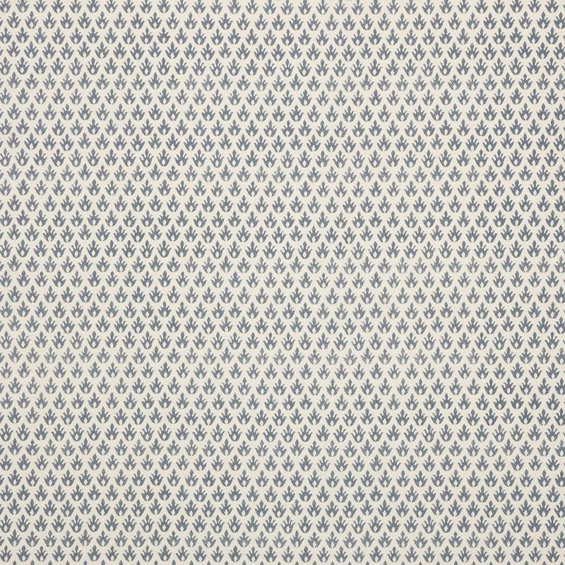 Quadrille Isabella On Tinted Linen Slate Fabric 304160F-09
