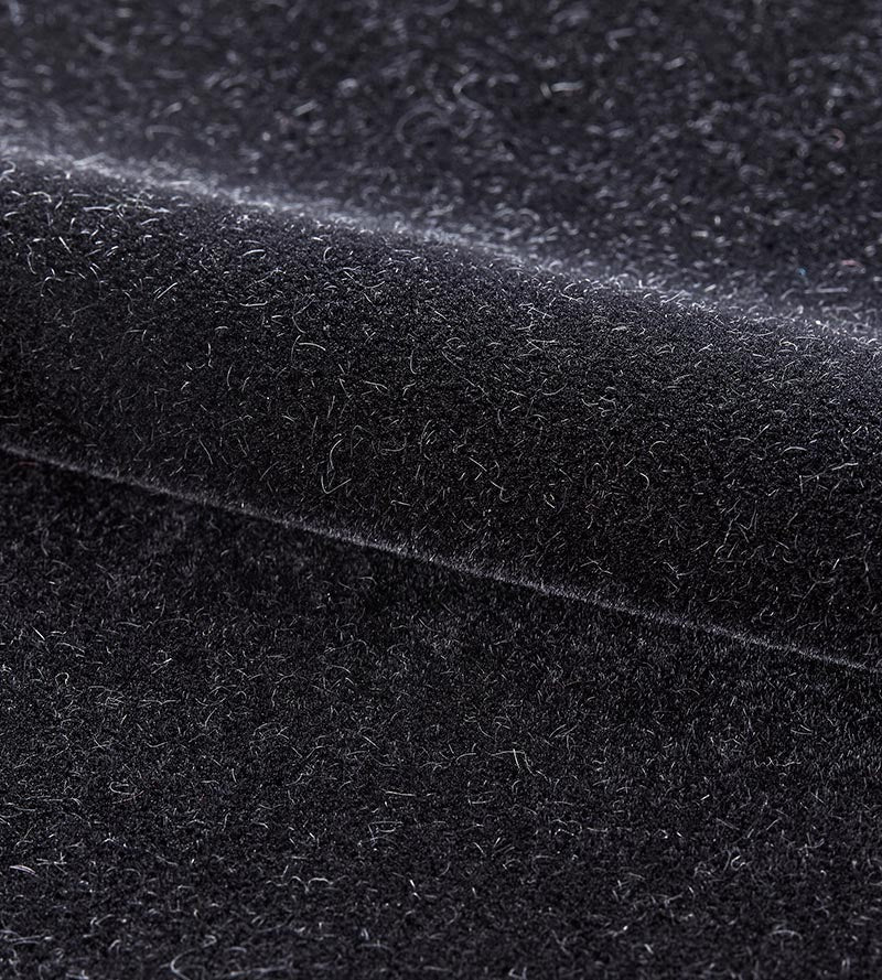 Old World Weavers Neva Mohair Black Fabric Sample JB82160100
