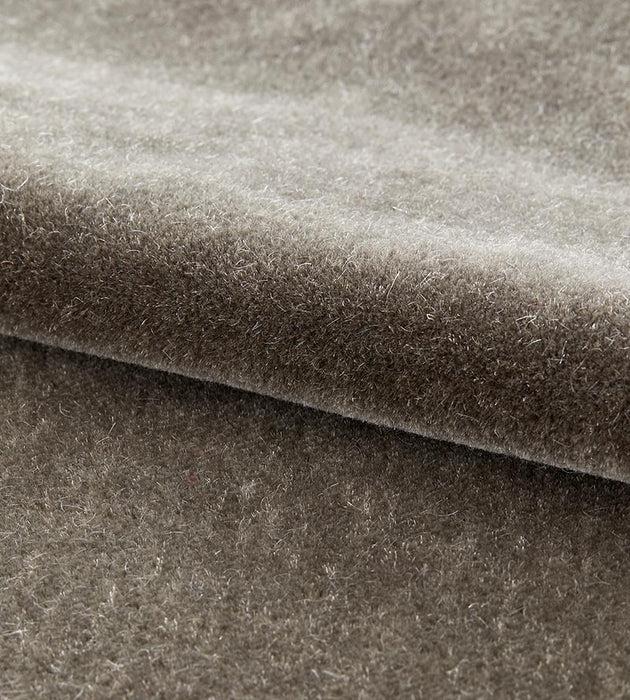 Old World Weavers Neva Mohair Pewter Fabric Sample JB82160278