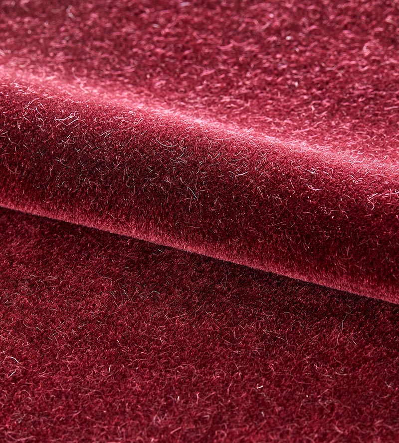 Old World Weavers Neva Mohair Pomegranate Fabric Sample JB82160435