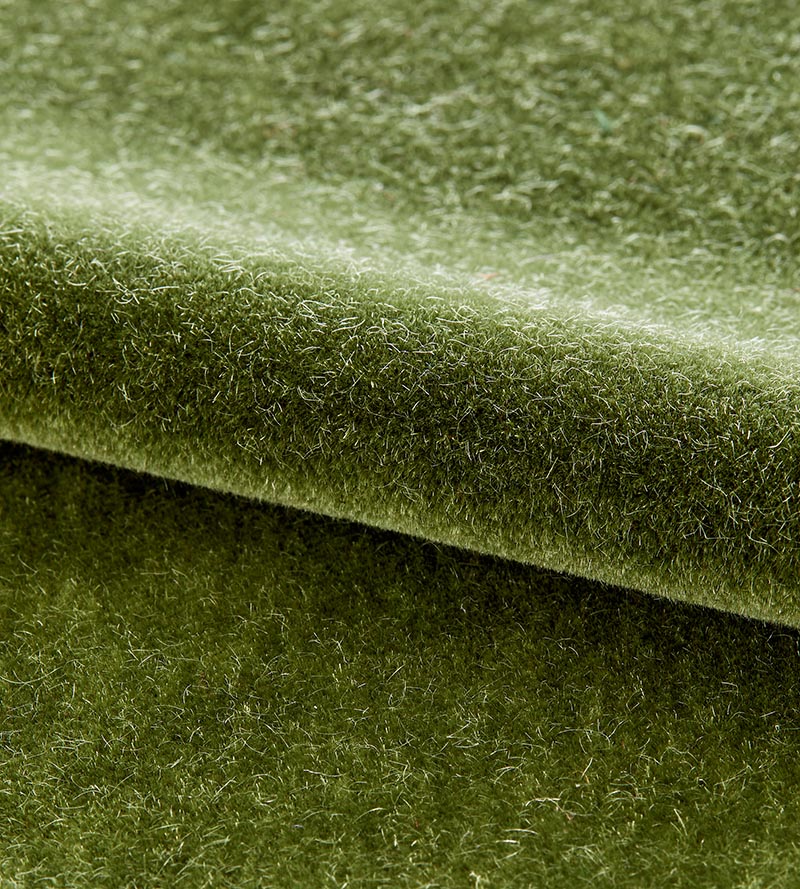 Old World Weavers Neva Mohair Olive Fabric Sample JB82160967