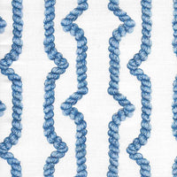 Quadrille Regency Ropes Multi Blue Fabric JF01010-04