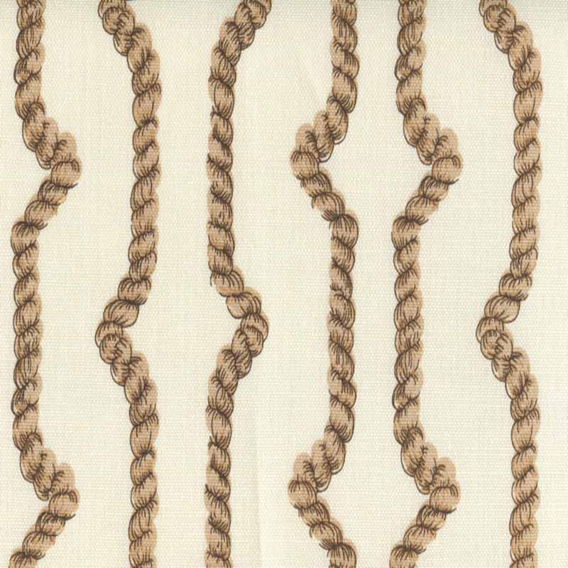Quadrille Regency Ropes Multi Camels Fabric JF01010-09TLC