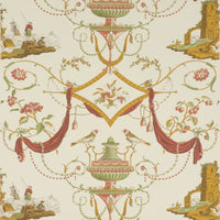 Pierre Frey Bazoches Corail Amande Wallpaper FP164003