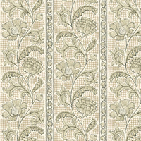 Kravet Couture Floral Check 11 Wallpaper JMW1028.11.0