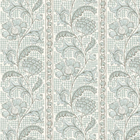 Kravet Couture Floral Check 21 Wallpaper JMW1028.21.0
