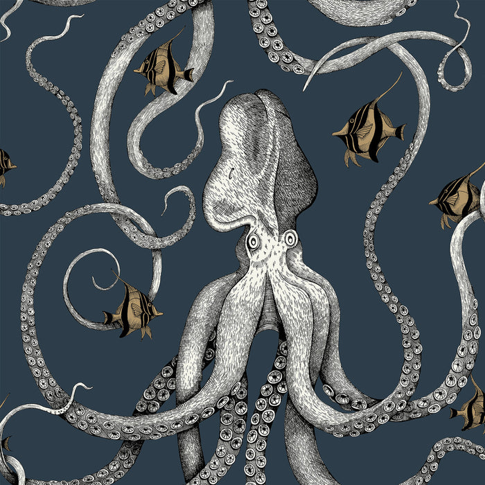 Kravet Couture Octopoda Grand 01 Wallpaper JMW1030.01.0