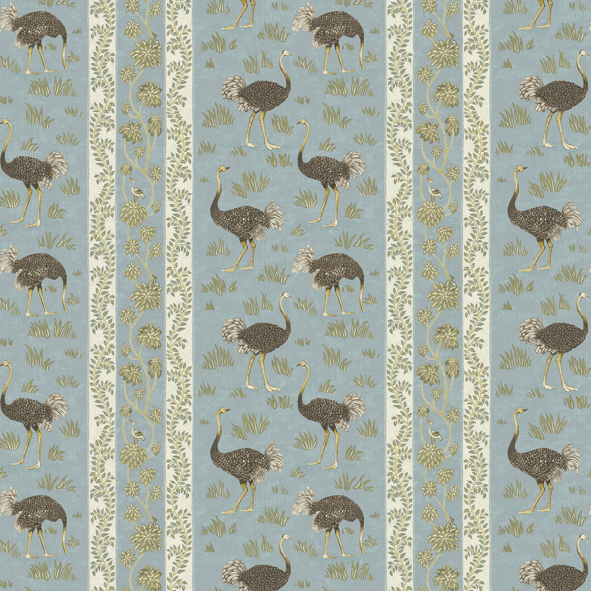 Kravet Couture Ostrich Stripe 01 Wallpaper Sample JMW1032.01.0