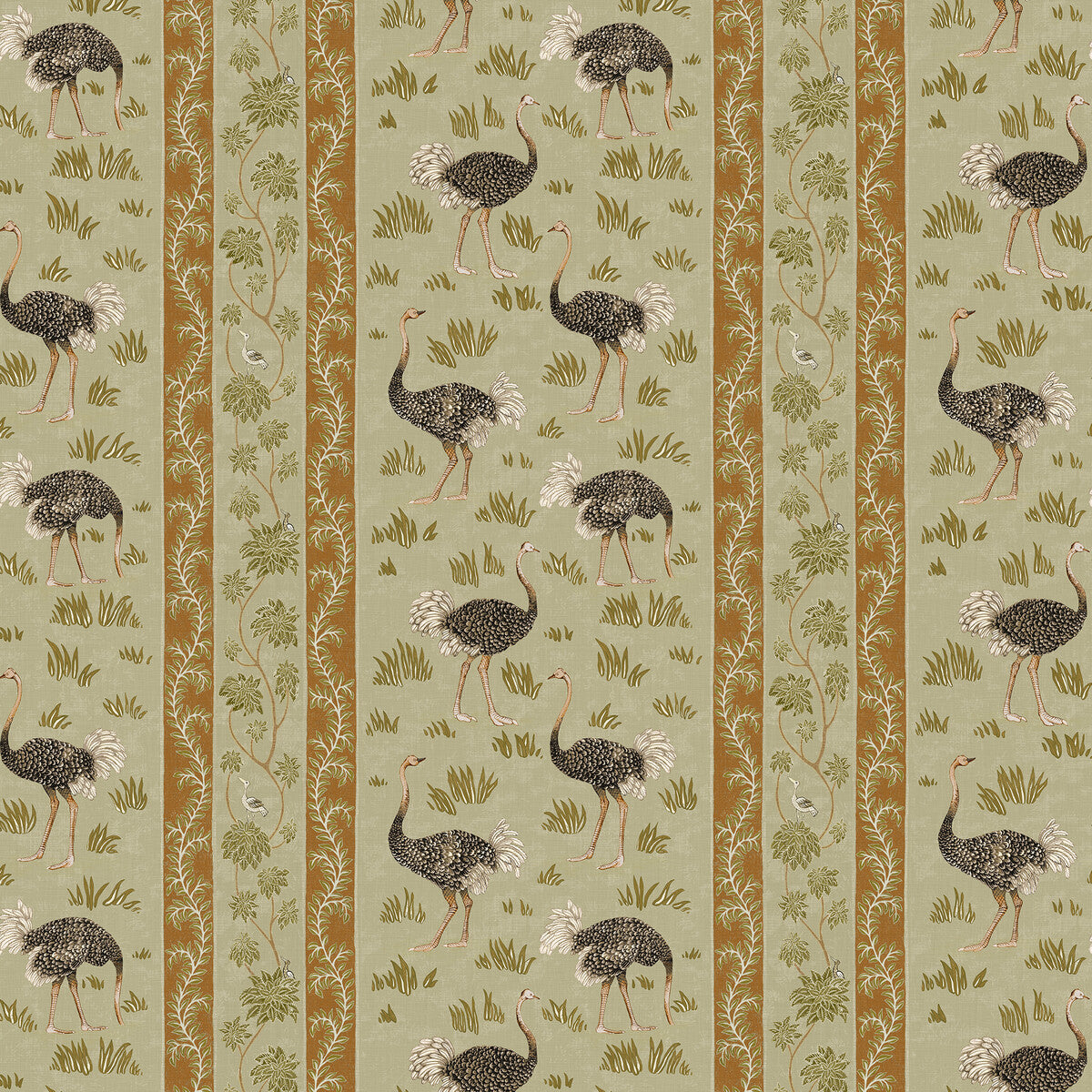 Kravet Couture Ostrich Stripe 31 Wallpaper Sample JMW1032.31.0