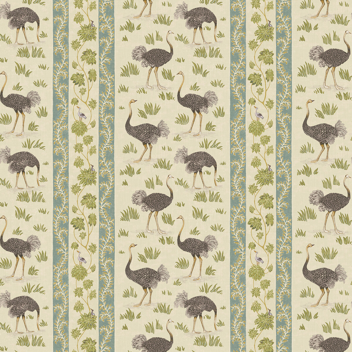 Kravet Couture Ostrich Stripe 41 Wallpaper Sample JMW1032.41.0