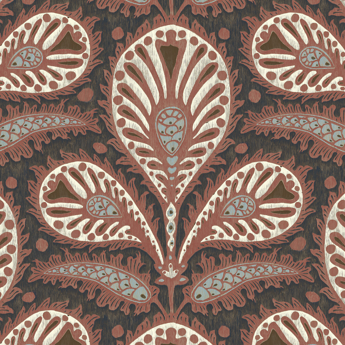 Kravet Couture Ikat Clover 01 Wallpaper Sample JMW1034.01.0