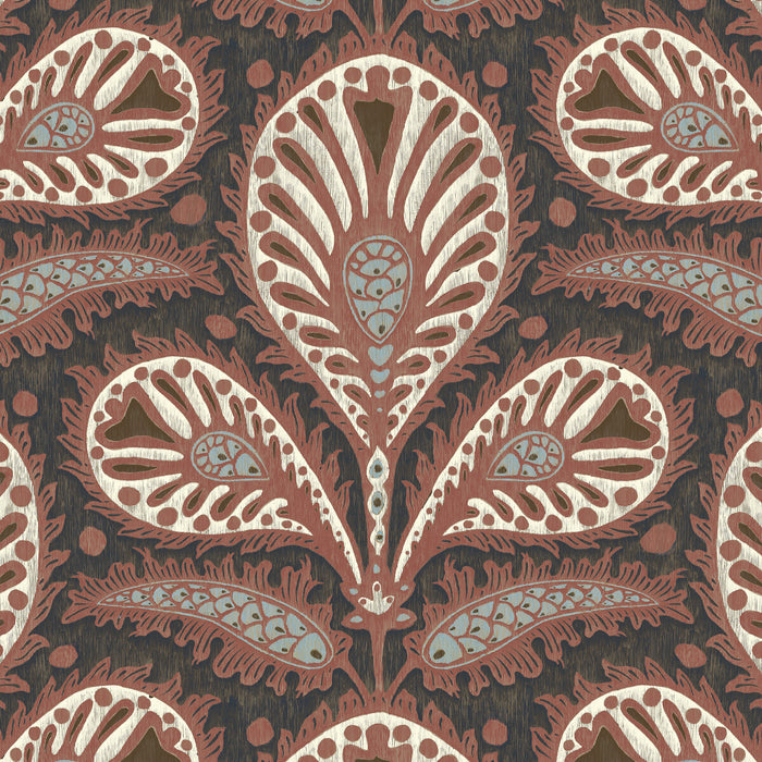 Kravet Couture Ikat Clover 01 Wallpaper Sample JMW1034.01.0