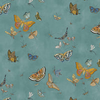 Kravet Couture Butterflies Celadon Wallpaper JMW1043.31.0