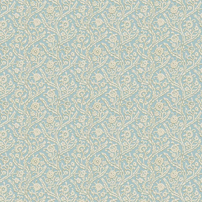 Kravet Couture Letti Bright Blue Wallpaper Sample JMW1044.01.0