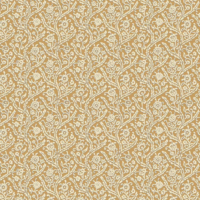 Kravet Couture Letti Mustard Yellow Wallpaper Sample JMW1044.31.0