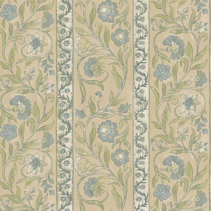 Kravet Couture Potter Stripe Stone Wallpaper Sample JMW1046.31.0