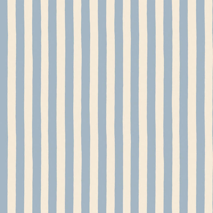 Kravet Couture Medium Hand Painted Stripe Beryl & Colethrop Cream Wallpaper Sample JMWRMHP.02.0