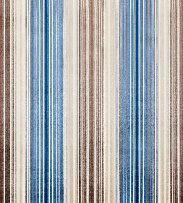 Old World Weavers Timberlake Velvet Blue Wood Fabric Sample JM05920001